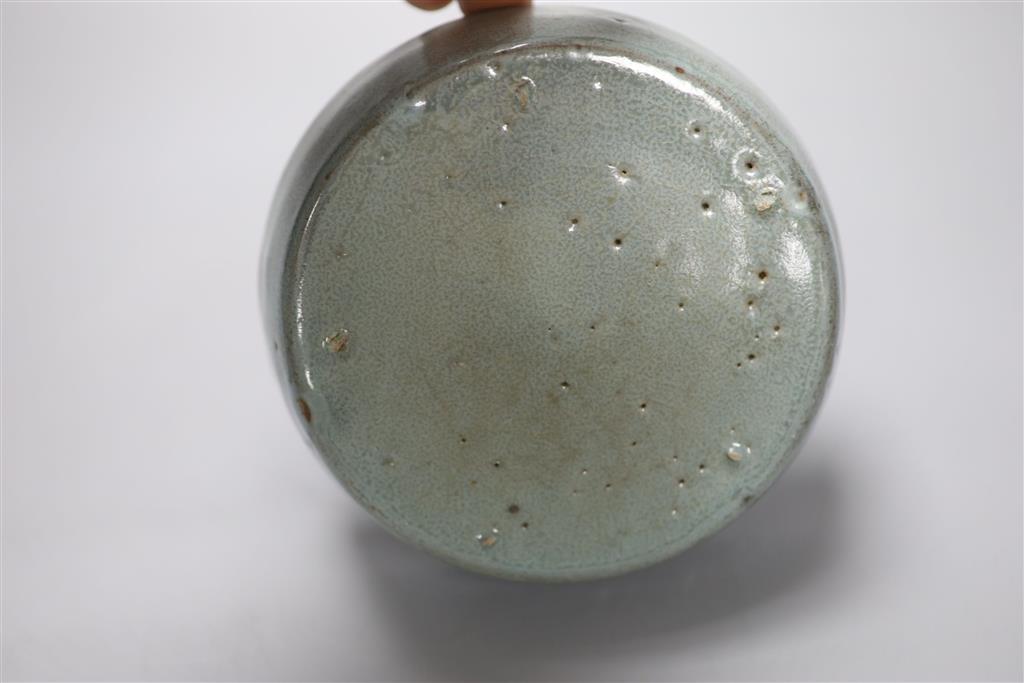 A Chinese Ru type dish, diameter 13.5cm